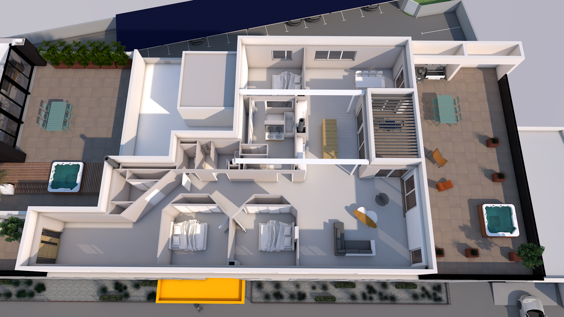 Conception écologique logements Projet Brossolette